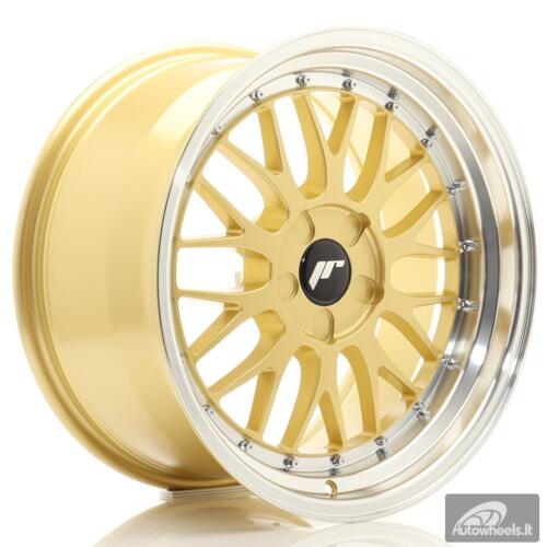 JR Wheels JR23 18x9,5 ET20-48 5H BLANK Gold w/Machined Lip