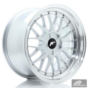 JR Wheels JR23 18x9,5 ET20-48 5H BLANK Hyper Silver w/Machined Lip