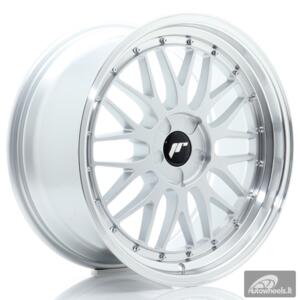 JR Wheels JR23 19x9 ET20-40 5H BLANK Hyper Silver w/Machined Lip