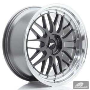 JR Wheels JR23 20x9,5 ET20-35 5H BLANK Hyper Gray w/Machined Lip