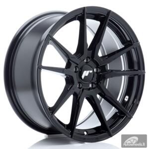 JR Wheels JR21 17x8 ET35 5x100 Gloss Black