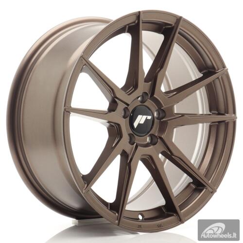 JR Wheels JR21 17x8 ET35 5x100 Matt Bronze