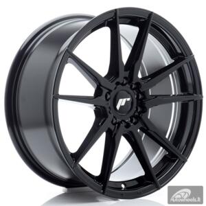 JR Wheels JR21 18x8,5 ET45 5x112/114 Glossy Black