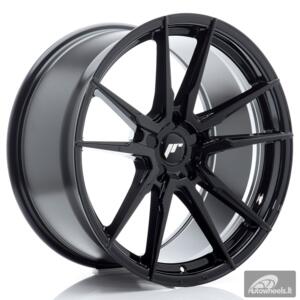 JR Wheels JR21 20x10 ET20-48 5H BLANK Gloss Black