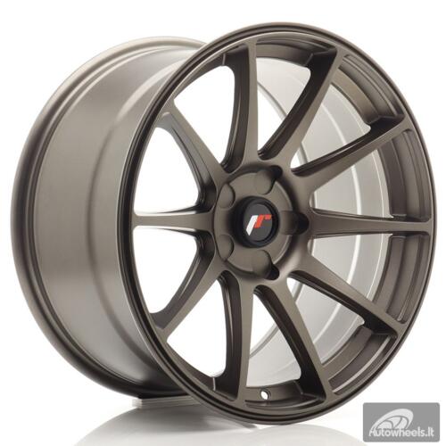 JR Wheels JR11 18x9,5 ET20-30 5H BLANK Matt Bronze