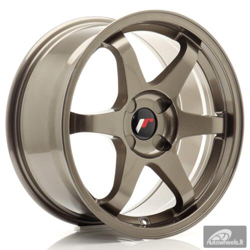 JR Wheels JR3 17x8 ET20-35 4H BLANK Bronze