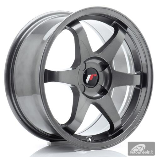 JR Wheels JR3 17x8 ET20-35 4H BLANK Gun Metal