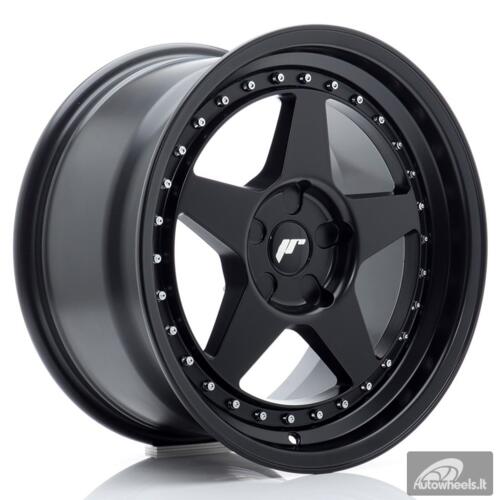 JR Wheels JR6 17x9 ET20-35 5H BLANK Matt Black