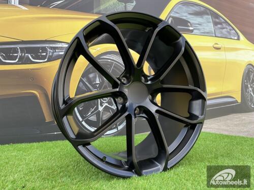 Ratlankis Spirit 11,5X22 5X130 ET61 71,6 Black half matt