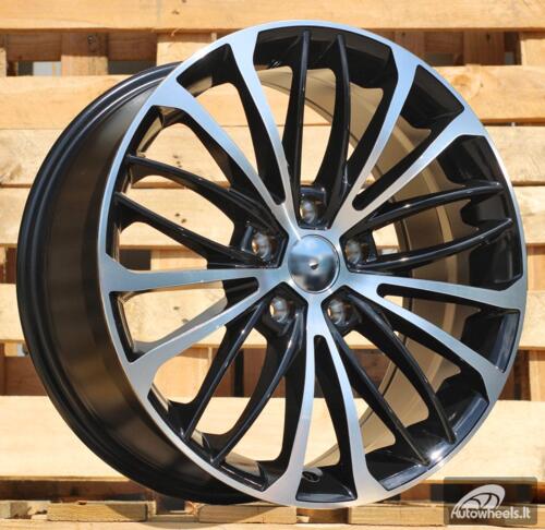 Ratlankis R18x8  5X114.3  ET  50  60.1  L1952  Black Polished (MB)  For TOYOT  (K3)