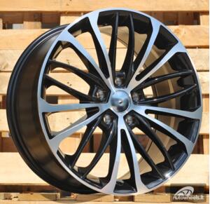 Ratlankis R18x8  5X114.3  ET  50  60.1  L1952  Black Polished (MB)  For TOYOT  (K3)