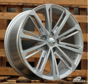 Ratlankis R18x8  5X112  ET  44  57.1  LU980  Silver Shining (SS)  For VW  (R)