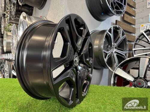Ratlankis R19x7.5  5X114.3  ET  40  60.1  Y0113  Black Half Matt (BLHM)  For TOYOT  (P)