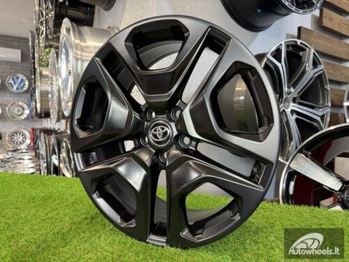Ratlankis R19x7.5  5X114.3  ET  40  60.1  Y0113  Black Half Matt (BLHM)  For TOYOT  (P)