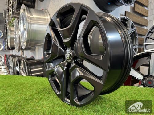 Ratlankis R19x7.5  5X114.3  ET  40  60.1  Y0113  Black Half Matt (BLHM)  For TOYOT  (P)