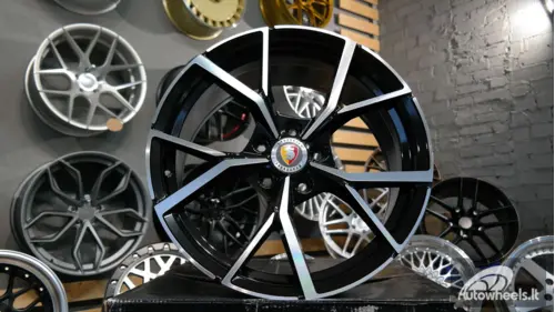 Ratlankis R18x8  5X112  ET  41  57.1  B5801  Black Polished (MB)  For VW  (K2+P2)