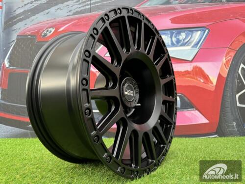 Ratlankis R17x8  6X139.7  ET  M15  110.1  B5877  Black Half Matt (BLHM)  For 4X4  (K2)