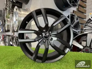 Ratlankis R18x7.5  5X112  ET  45  66.5  B5883  Black Half Matt (BLHM)  For RACIN  (K2)