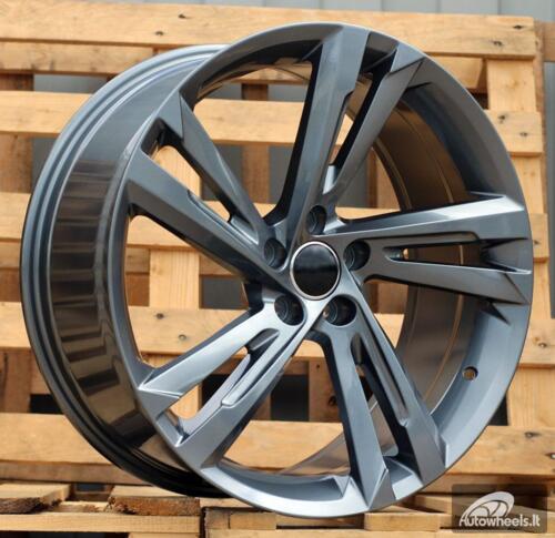 Ratlankis R20x8.5  5X112  ET  38  57.1  A5891  Grey (GR)  For VW  (P)