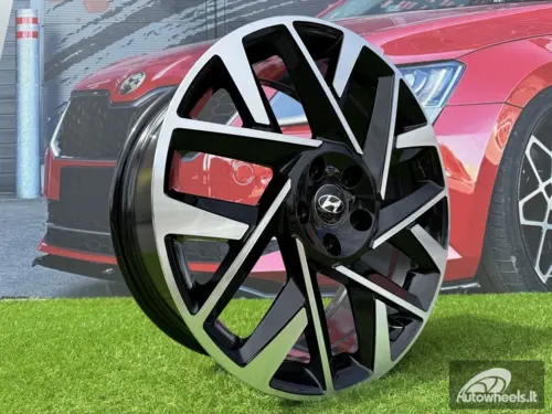 Ratlankis R19x7.5  5X114.3  ET  51  67.1  3S1072  Black Polished (MB)  For HYUND  (K2)  (HYBRID FORGED)