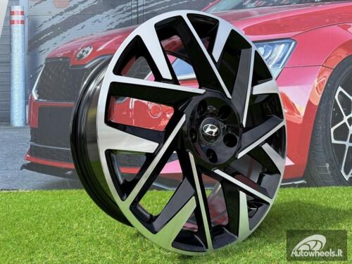 Ratlankis R18x7.5  5X114.3  ET  49.5  67.1  3S1072  Black Polished (MB)  For HYUND  (K2)  (HYBRID FORGED)