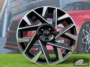 Ratlankis R18x7.5  5X114.3  ET  49.5  67.1  3S1072  Black Polished (MB)  For HYUND  (K4)  (HYBRID FORGED)