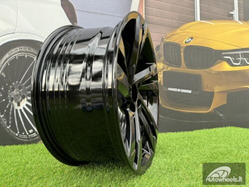 Ratlankis R20x8.5  5X112  ET  38  57.1  A5891  Black (BL)  For VW  (P)  (Tiguan)