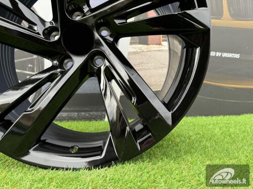 Ratlankis R20x8.5  5X112  ET  38  57.1  A5891  Black (BL)  For VW  (P)  (Tiguan)