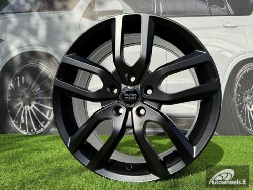 Ratlankis R18x7.5  5X110  ET  40  65.1  B5883  Black Half Matt (BLHM)  For RACIN  (K2)