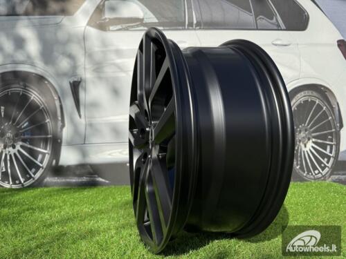 Ratlankis R18x7.5  5X110  ET  40  65.1  B5883  Black Half Matt (BLHM)  For RACIN  (R)