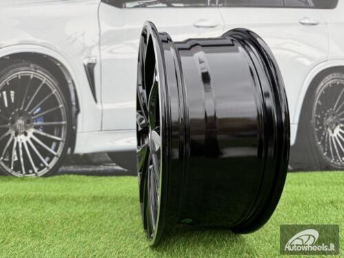 Ratlankis R17x7  5X112  ET  40  57.1  B5970  Black+Polished Lip (BLPL)  For SKODA  (R)