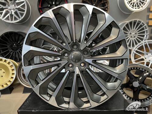 Ratlankis R21x9.5  5X112  ET  36  66.5  A5827  Grey Polished (MG)  For AUD  (P)  (E-Tron)