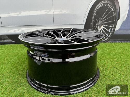 Ratlankis R17x7.5  5X120  ET  43  72.6  BK796  (YH07)  Black Polished (MB)  For BMW  (P1)