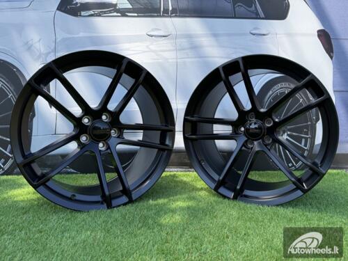 Ratlankis R20x11  5X115  ET  18  71.5  I5599  Black Half Matt (BLHM)  For DODGE  (P1)  (Front+Rear)