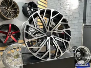 Ratlankis R21x9  5X112  ET  35  66.5  I0337  (IN0368)  Black Polished (MB)  For AUD  (P1)  (Audi A8)