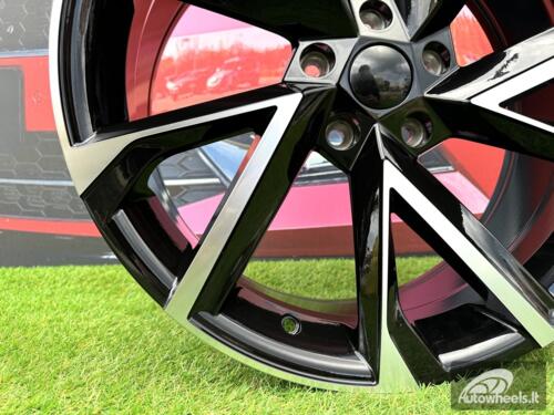 Ratlankis R19x8  5X112  ET  41  57.1  I5568  Black Polished (MB)  For SKODA  (P1)