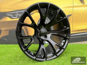 Ratlankis Dodge Challenger R/T Scat Pack Widebody | R20X11J 5X115 ET-2.5 71.5 Gloss Black
