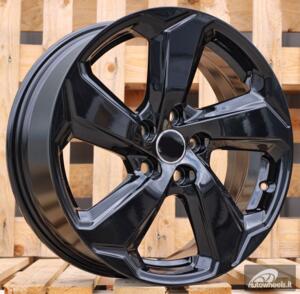 Ratlankis R18x7  5X114.3  ET  35  60.1  B1013  Black (BL)  For TOYOT  (Z4+P)  (Toyota RAV4)