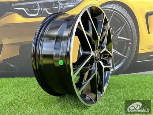 Ratlankis R18x7.5  5X114.3  ET  48  67.1  B5567  Black Polished (MB)  For KIA  (K2+P)