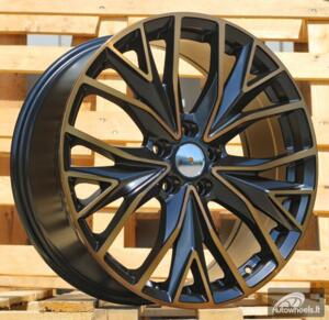 Ratlankis R19x8  5X112  ET  45  57.1  B5922  Black Polished Half Matt Cooper (MBHMC)  For CUPRA  (K4)