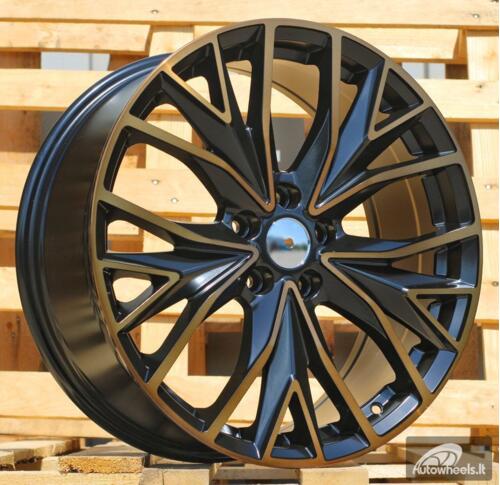 Ratlankis R19x8  5X112  ET  45  57.1  B5922  Black Polished Half Matt Cooper (MBHMC)  For CUPRA  (P2)