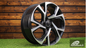 Ratlankis R18x7  5X114.3  ET  50  60.1  FE132  (BK5962)  Black Polished (MB)  For TOYOT  (P+K4)