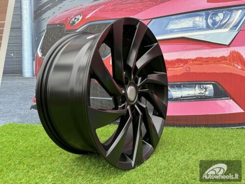 Ratlankis R18x8  5X112  ET  40  57.1  B5083  (IN1072)  Black Half Matt (BLHM)  For VW  (K8)