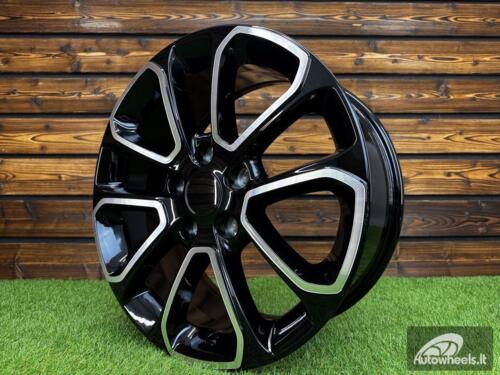 Ratlankis R18x8  5X127  ET  50  71.5  I5319  Black Polished (MB)  For JEEP  (M)