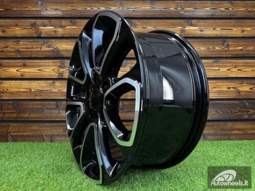 Ratlankis R18x8  5X127  ET  50  71.5  I5319  Black Polished (MB)  For JEEP  (M)