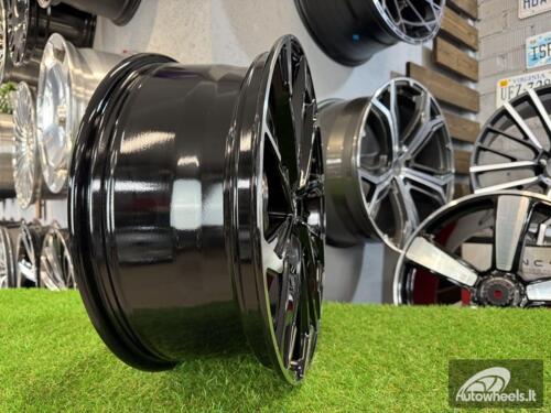Ratlankis R18x7.5  5X114.3  ET  40  60.1  I5547  Black Polished (MB)  For TOYOT  (P1)