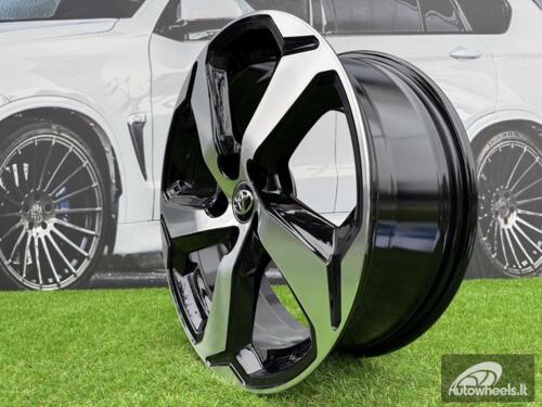 Ratlankis R18x7  5X114.3  ET  35  60.1  B1013  Black Polished (MB)  For TOYOT  (P+K4+Z4)  (Rav4)