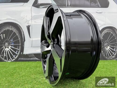Ratlankis R18x7  5X114.3  ET  35  60.1  B1013  Black Polished (MB)  For TOYOT  (P+K4+Z4)  (Rav4)
