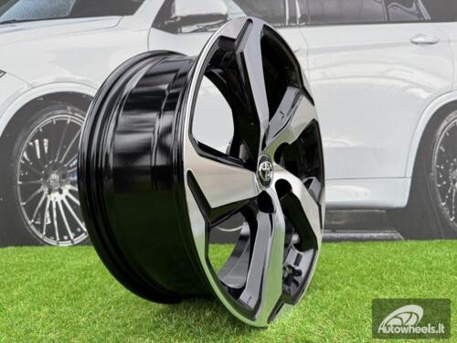 Ratlankis R18x7  5X114.3  ET  35  60.1  B1013  Black Polished (MB)  For TOYOT  (P+K4+Z4)  (Rav4)