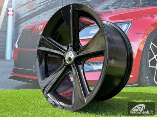 Ratlankis R18x8.5  5X120  ET  20  74.1  BK086  Black (BL)  For BMW  (Z7+P)  (Rear+Front)